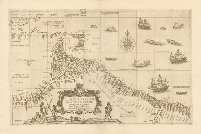 Al Sermo. Ferdinando II Granduca di Toscana suo Signore Don Roberto Dudleo Duca di Northumbria XII d'Ameri'a