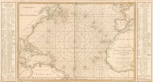 Carte Generale de l'Ocean Atlantique ou Occidental