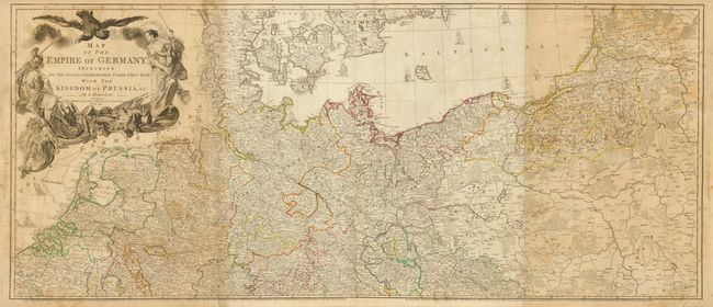 Map of the Empire of Germany, Including All the States Comprehended under that Name: with the Kingdom of Prussia, &c.
