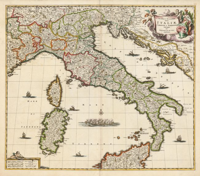 Novissima et Accuratissima Totius Italiae Corsicae et Sardiniae Descriptio