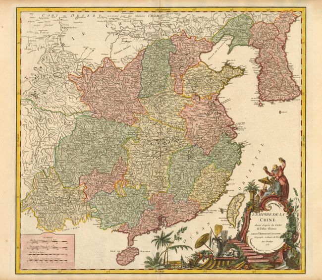 L'Empire de la Chine dresse d'apres les Cartes de l'Atlas Chinois