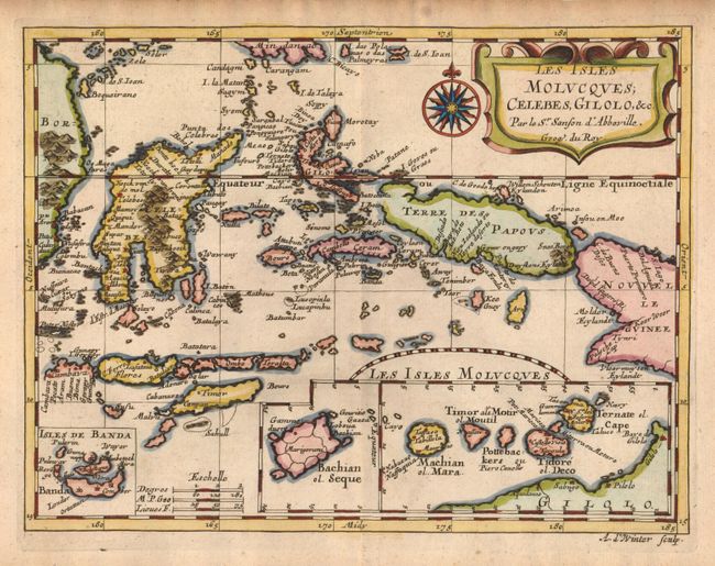 Les Isles Molucques; Celebes, Gilolo, & c.