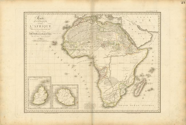 Carte Encyprotype de l'Afrique