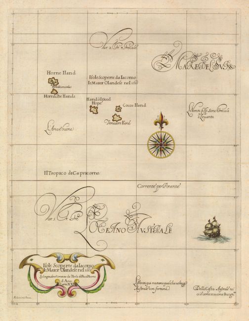 Isole Scoperte da Iacomo le Maier Olandese nel 1617