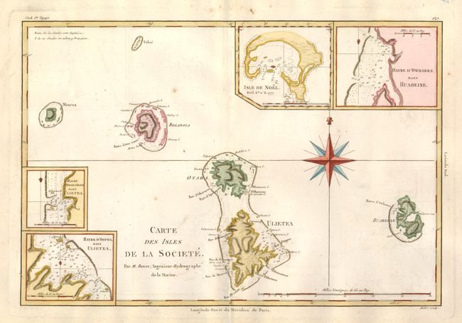 Carte des Isles de la Societe