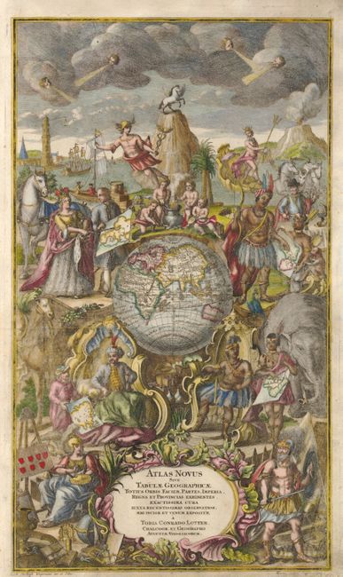 Atlas Novus Sive Tabulae Geographicae Totius Orbis Faciem, Partes, Imperia, Regna et Provincias