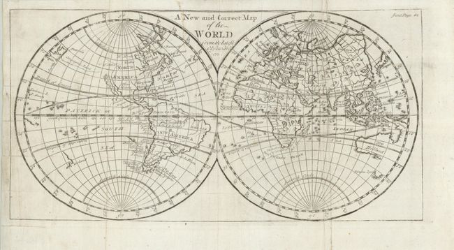 A New and Correct map of the World from the latest Observations