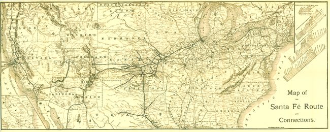 Map of the Santa Fe and Connections