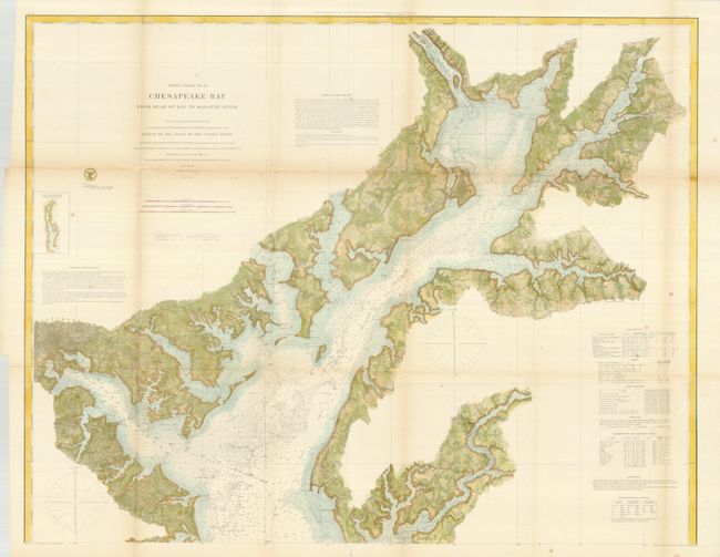 Coast Chart No. 31- Chesapeake Bay From Head of Bay to Magothy River