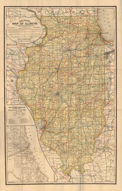 Railroad Map of Illinois