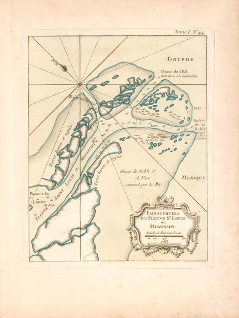 Embouchures du Fleuve St. Louis ou Mississipi