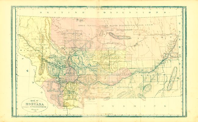 Map of Montana