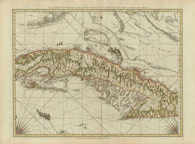 The Island of Cuba with part of the Bahama Banks and the Martyrs