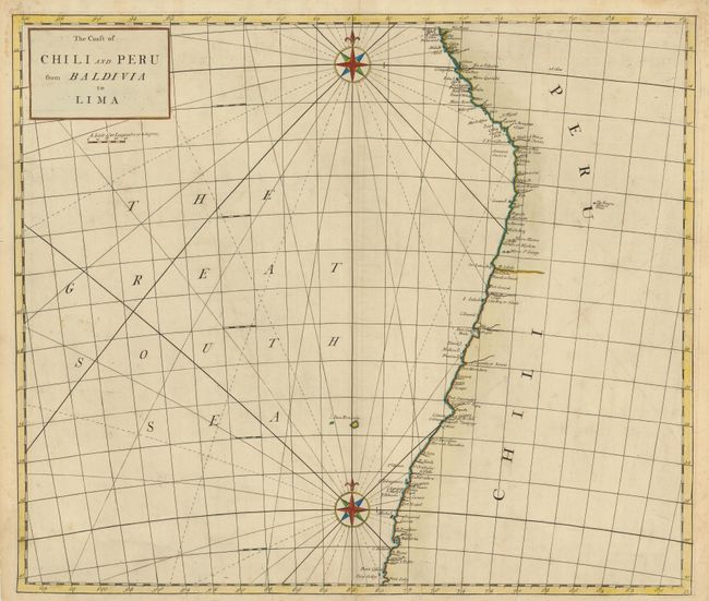 The Coast of Chili and Peru from Baldivia to Lima