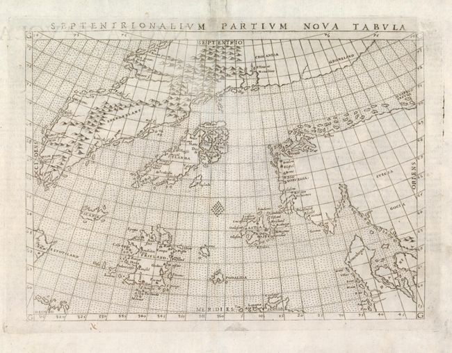 Septenirionalium Partium Nova Tabula