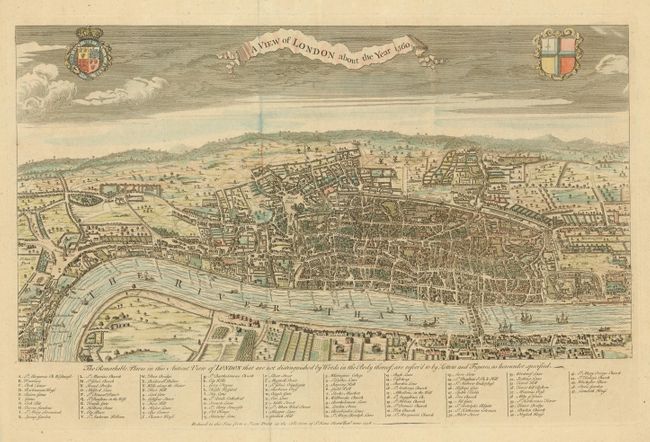 A View of London about the Year 1560