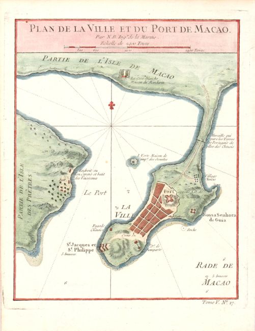 Plan de la Ville et du Port de Macao