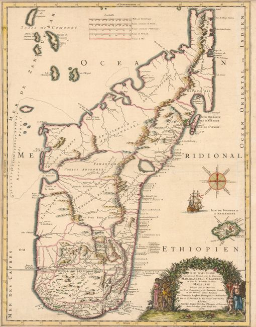 Isle dAuphine, Communement Nommee par les Europeens Madagascar, et St. Laurens, et Par les Habitans du Pays Madecase