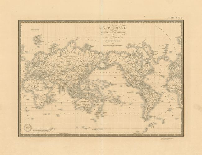 Mappemonde sur la Projection de Mercator [and] Carte Generale du Monde Connu des Anciens [and] Mappemonde projeter sur L'Horizon De Paris et de son Antipode [and]  Mappemonde sur la Projection Polaire