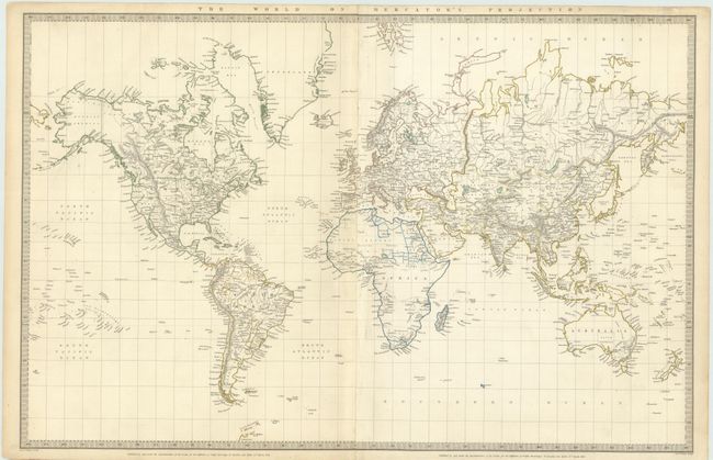 The World on Mercator's Projection