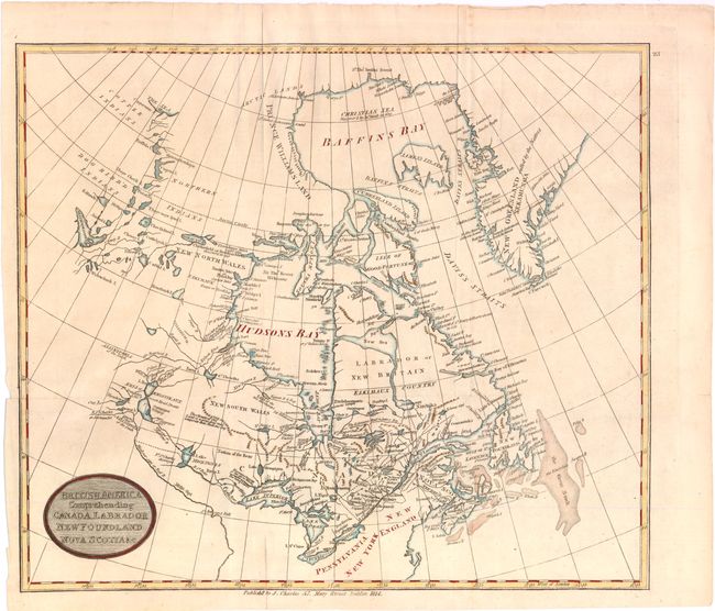 British America, Comprehending Canada, Labrador, New-Foundland, Nova Scotia &c.