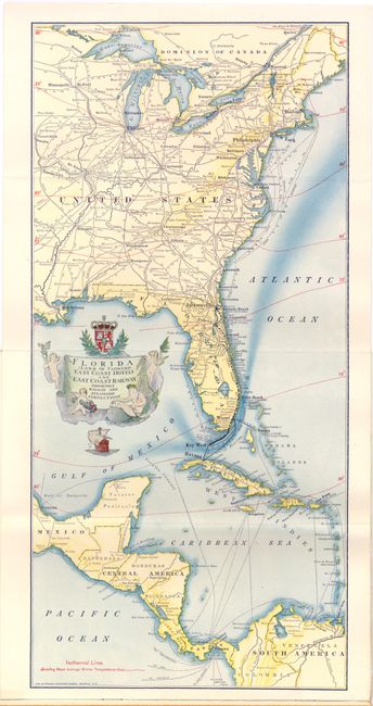 Florida East Coast Railway & Hotels as well as Nassau Bahamas and Cuba Illustrated in Colors