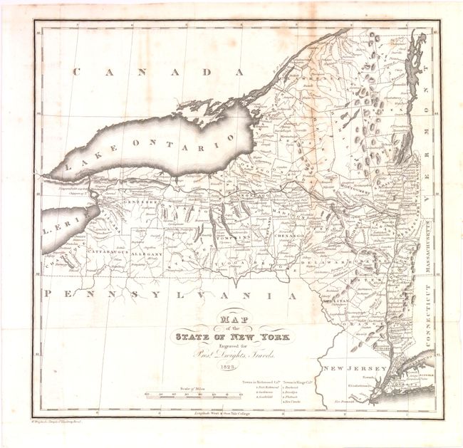 Map of the State of New York