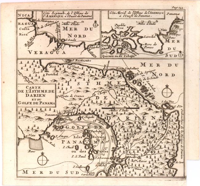 Carte de l'Isthmede Darien et du Golfe de Panama