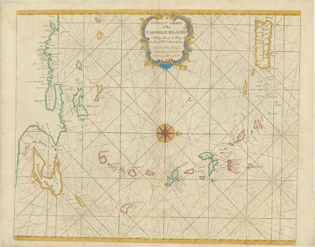 A Correct Chart of the Caribbee Islands