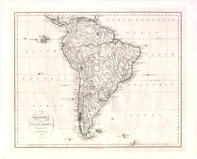 A General Map of South America from the Best Surveys