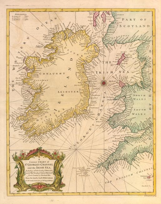 A Correct Chart of St. George's Channel and the Irish Sea