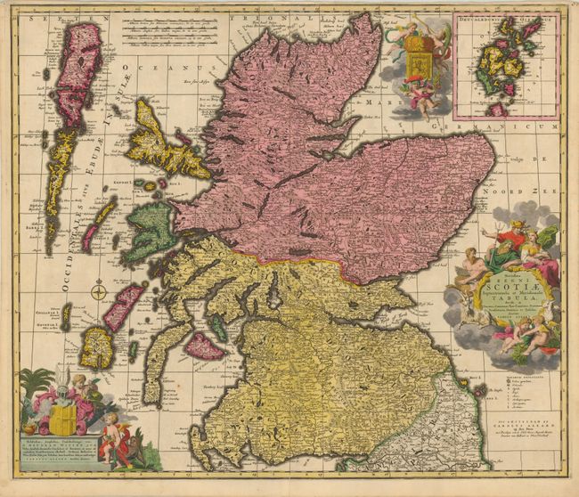 Novissima Regni Scotiae Septentrionalis et Meridionalis Tabula