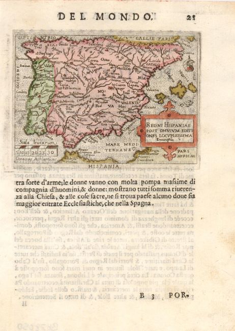 Regni Hispaniae Post Omnium Editiones Locuplettissima Descriptio