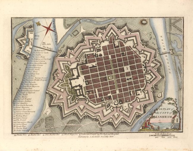 A Plan of the City of Manheim