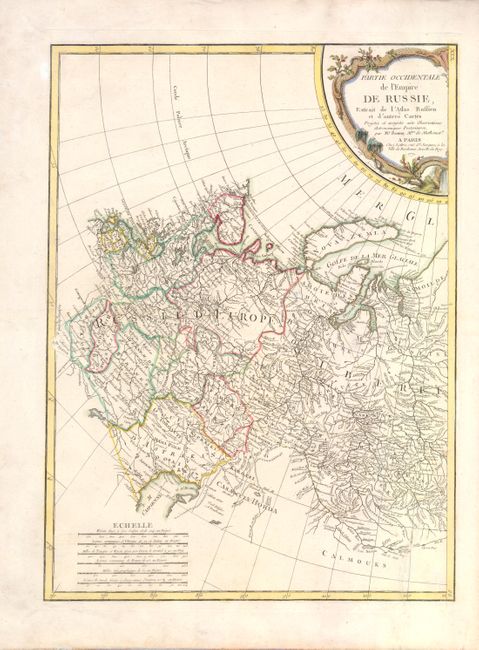 Partie Occidentale [and] Partie Orientale de l'Empire de Russie, Extrait de l'Atlas Russien et d'autres Cartes