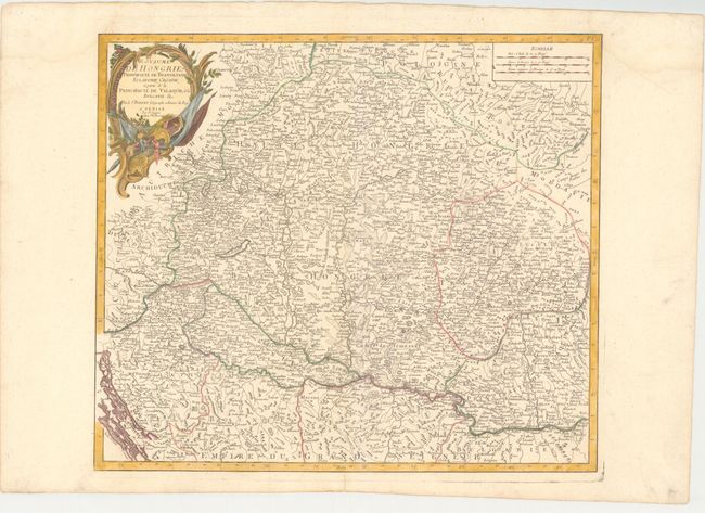 Royaume de Hongrie, Principaute de Transilvanie, Sclavonie, Croatie, et partie de la Principaute de Valaquie, de la Bulgarie &c.