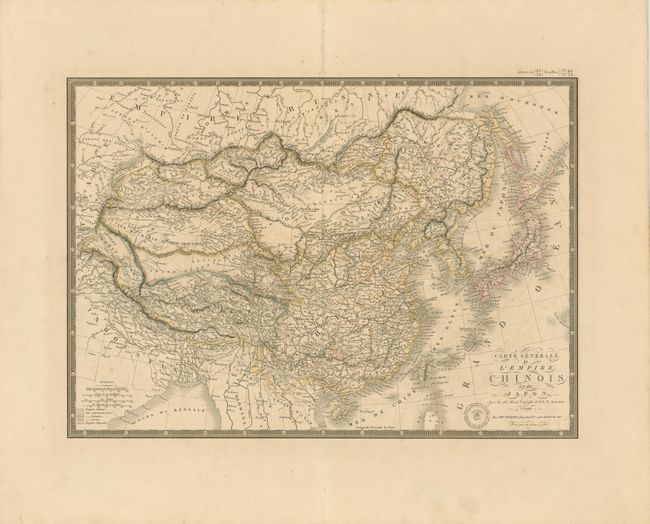 Carte Generale de l'Empire Chinois et du Japan