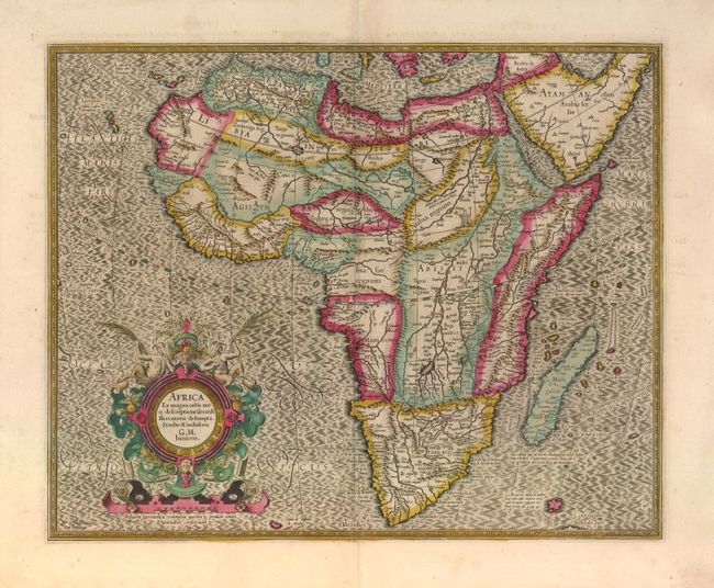 Africa ex magna orbis terre descriptione Gerardi Mercatoris desumpta
