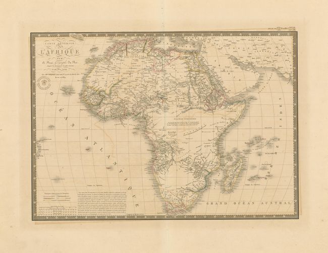 Carte Generale de L'Afrique [and] Carte Detaillee en deux feuilles de L'Afrique et des iles qui en dependent [and] Afrique Meridionale