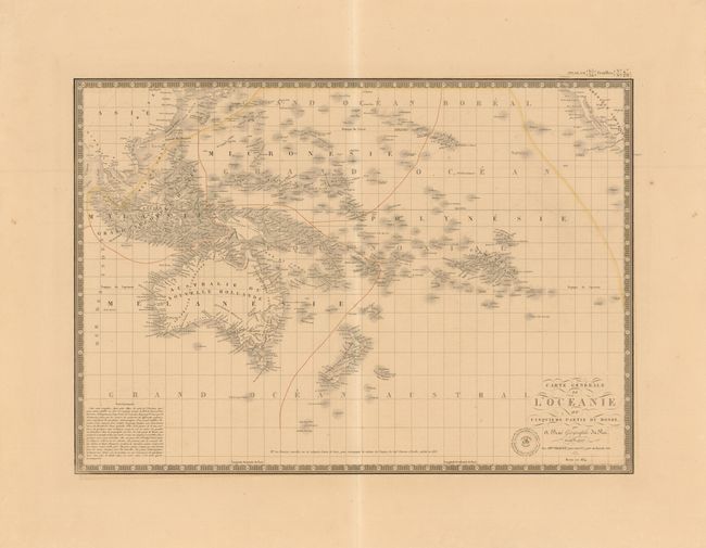 Carte Generale de l'Oceanie ou Cinquieme partie de Monde