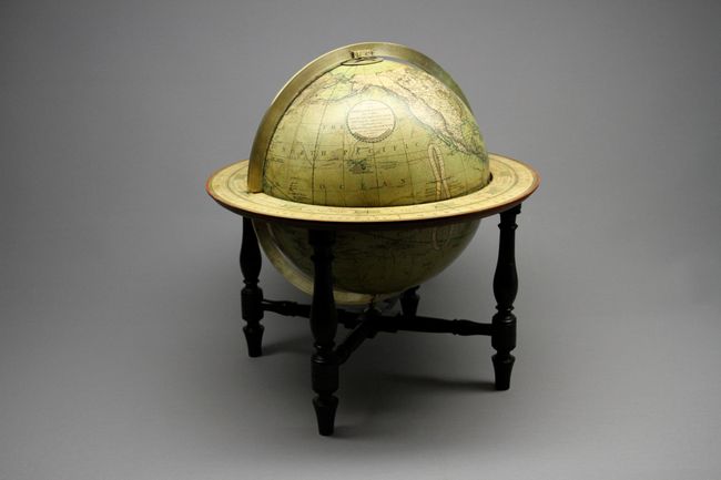 Carys New Terrestrial Globe Delineated from the Best Authorities