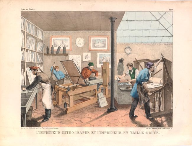 L'Imprimeur Lithographe et L'Imprimeur en Taille-Douce