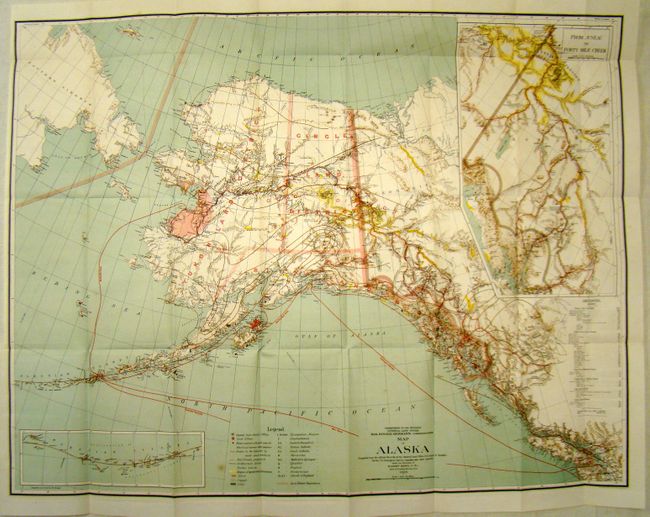 Map of Alaska [with] Annual Reports of the Department of Interior for the Fiscal Year Ended June 30, 1901