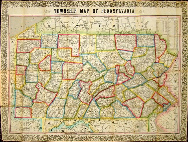 Township Map of Pennsylvania