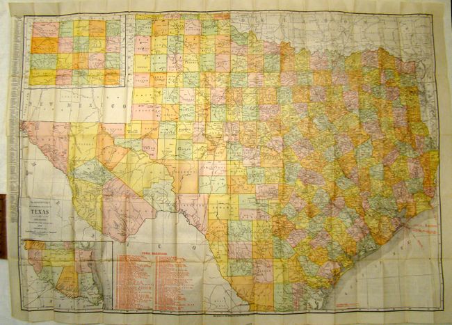 [Vest Pocket Map] Texas