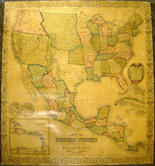Map of the United States, with its Territories: also Mexico and the West Indies