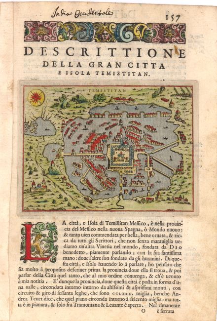 Descrittione della Gran Citta e Isola del Temistitan