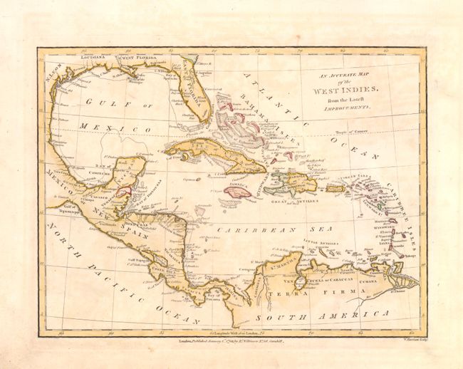 An Accurate Map of the West Indies, from the Latest Improvements