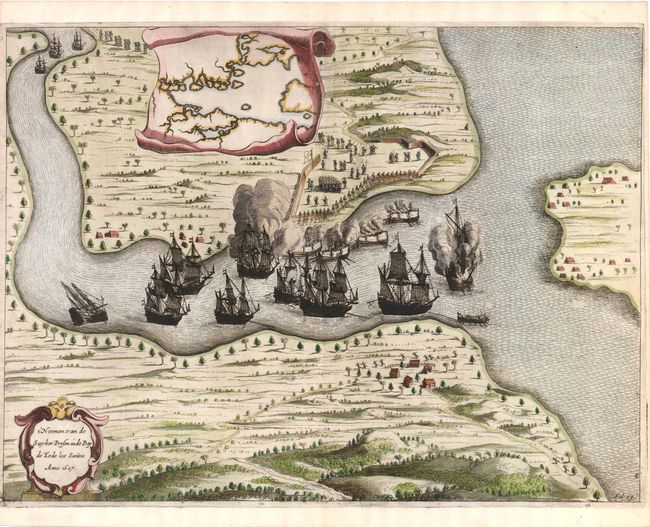 T' Neemen van de Suyker Prysen in de Bay de Tode los Santos Anno 1627