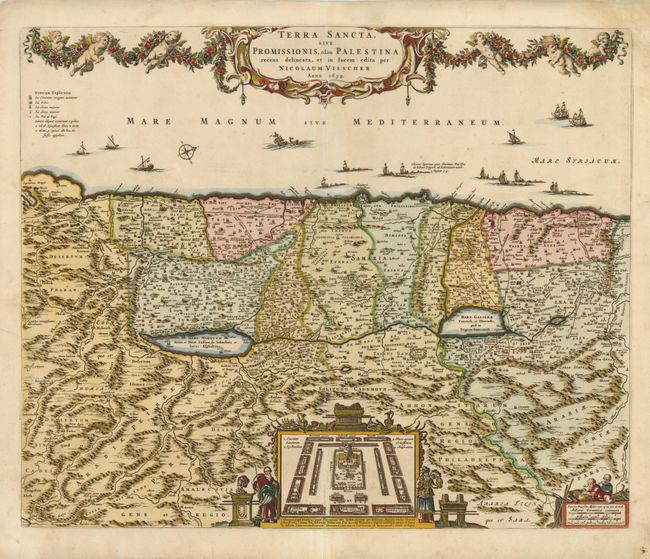 Terra Sancta, sive Promissionis, olim Palestina Recens Delineata, et in Lucem
